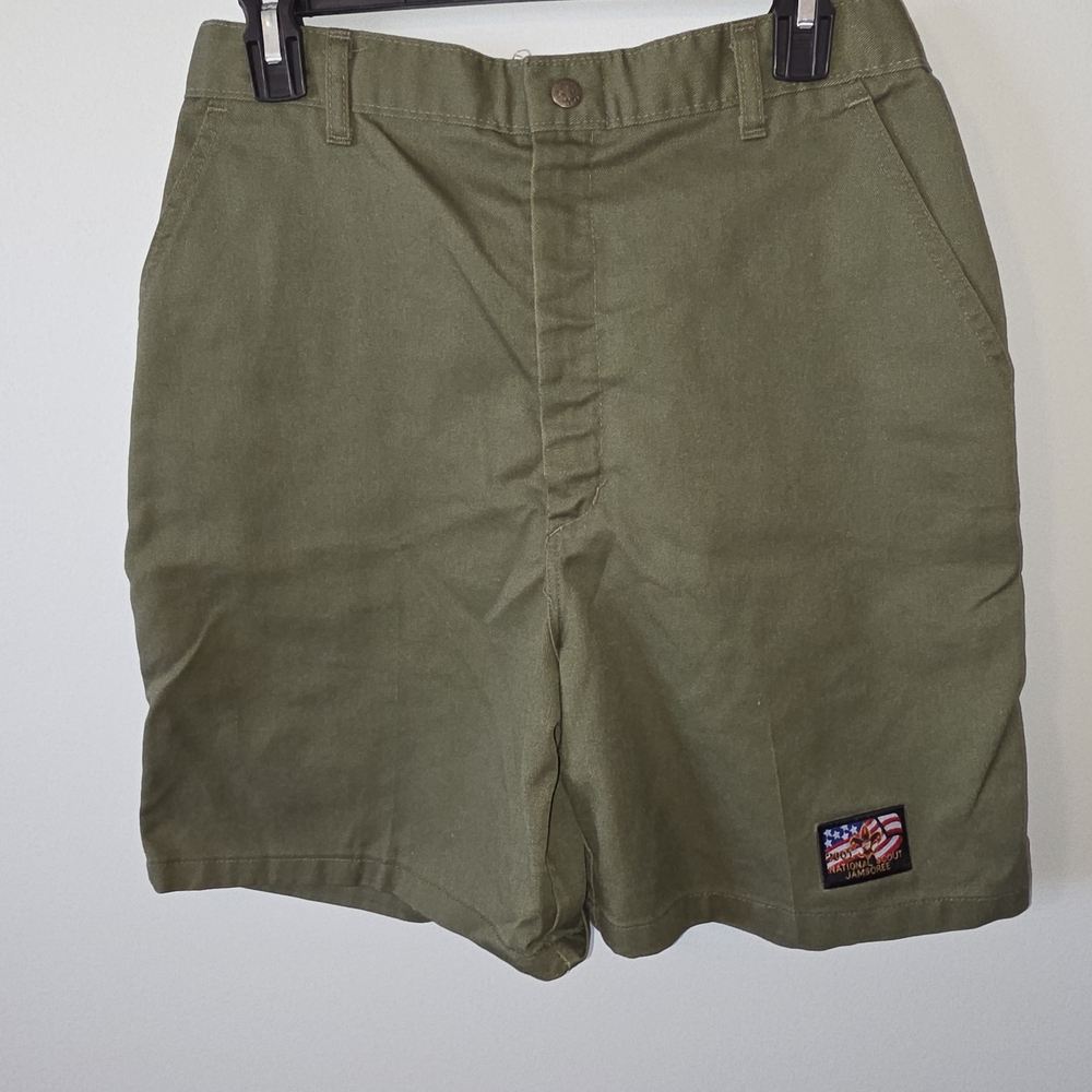 Olive Green Men's Boy Scout Shorts